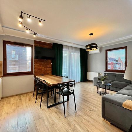 Stylish Apartment Oldtown Riverview Balcony Gdansk Exterior photo