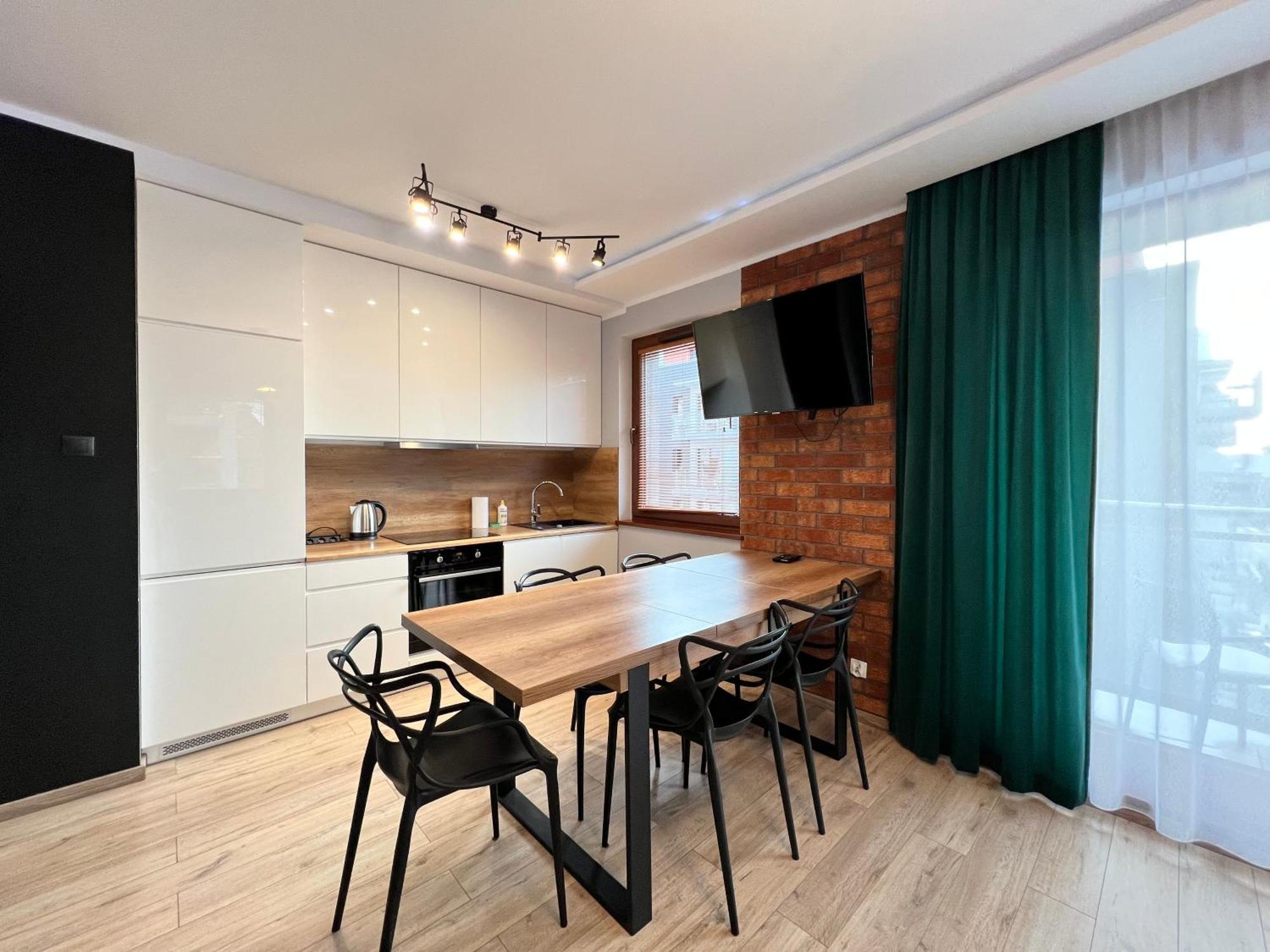 Stylish Apartment Oldtown Riverview Balcony Gdansk Exterior photo